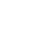 Blue background white Icon of Fire