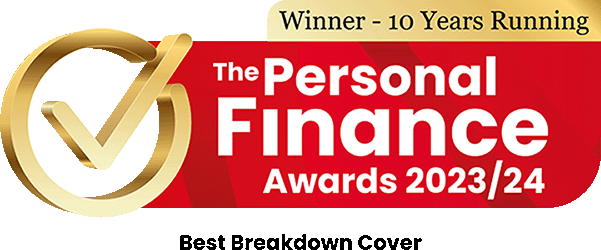 logo of Best breakdown cover 10 years running *